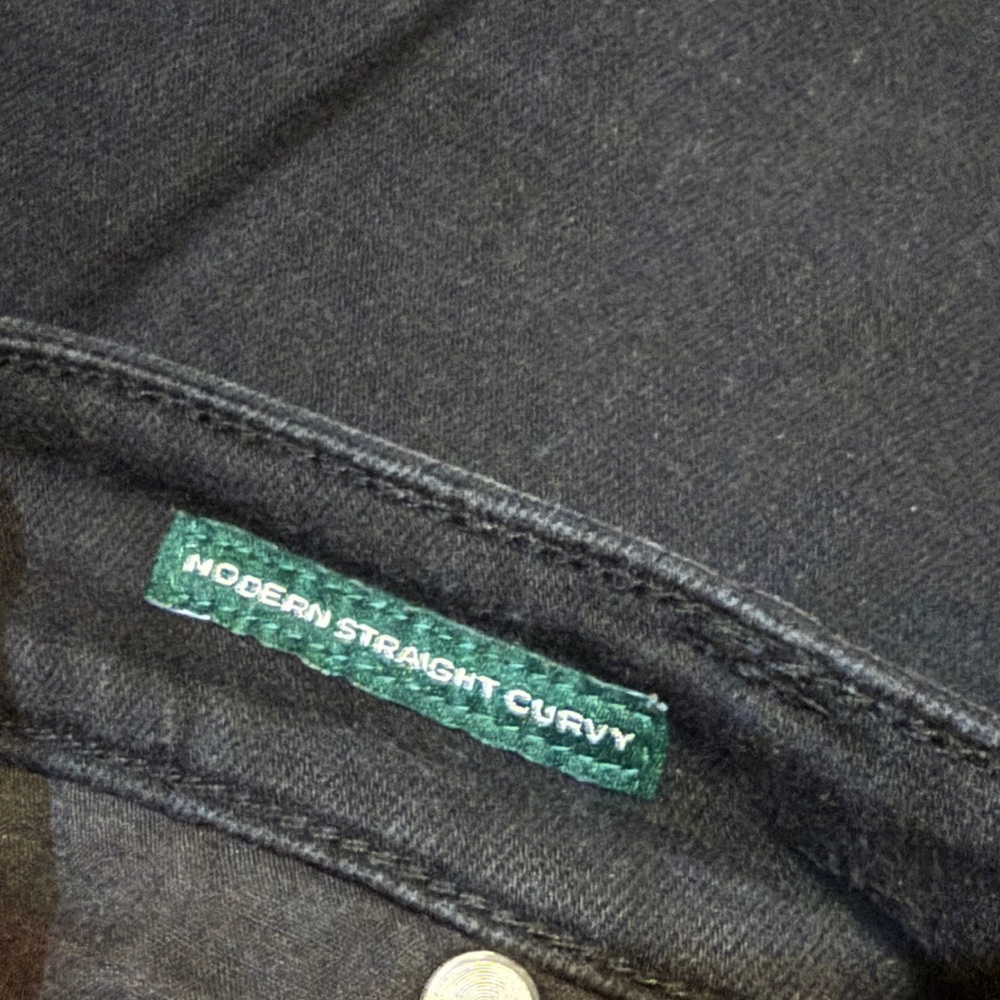 Lauren Ralph Lauren Black Modern Straight Curvy Pants Womens 8 Workwear - Picture 5 of 10